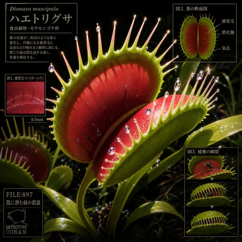 暗网稀有食虫植物视频：神秘捕虫植物视频演示教程